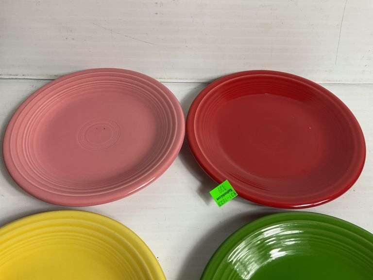 Fiesta Saucer Plates