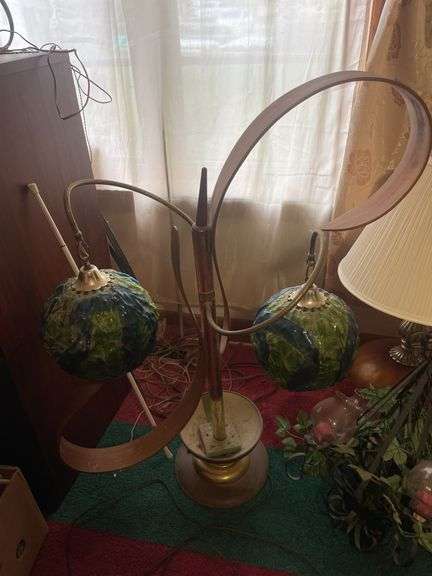 Table lamp, decorative floor lamp and home interior candle chandelier