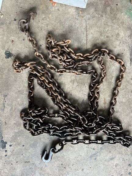 Silver Metal Ammo Box w/ Chain and Hooks