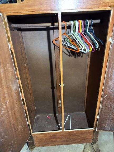 Wood Wardrobe