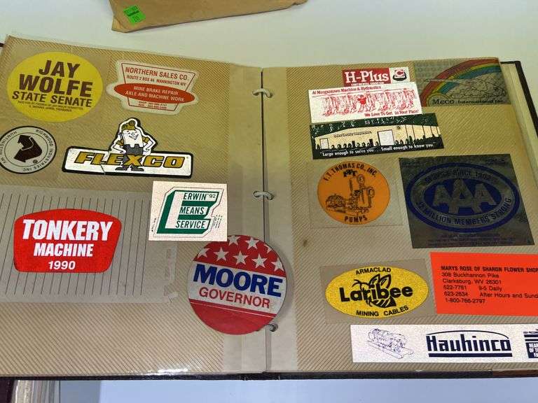 Assortment of Mining Stickers