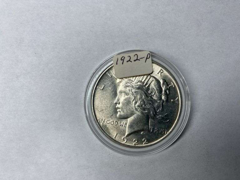 1922-P Peace Dollar