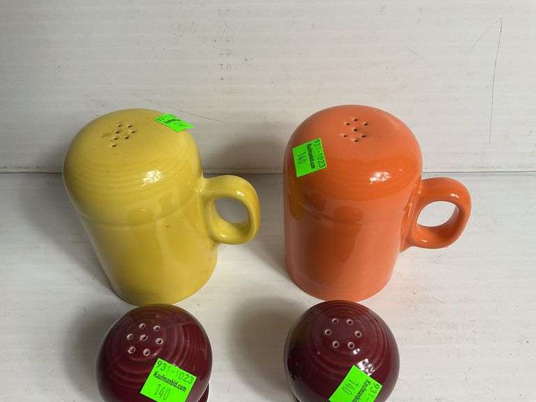 Fiesta Salt and Pepper Shakers (2 Sets)