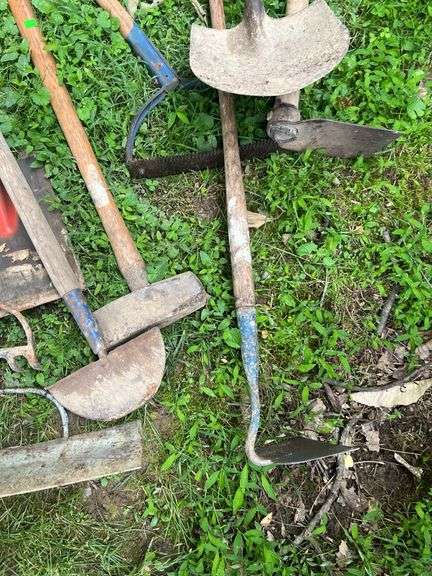 Assortment of Long Handle Tools