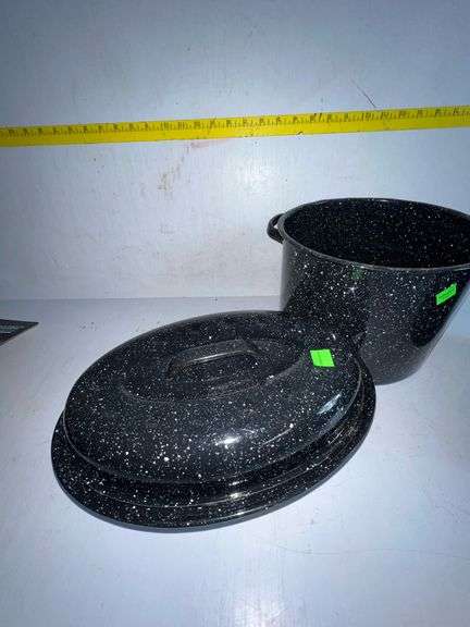 Granite Roasting Pan, Granite Stockpot