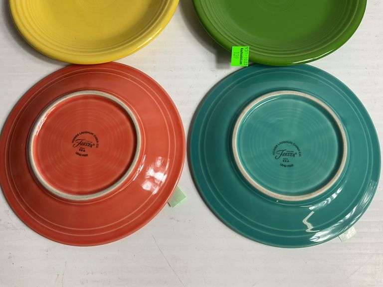 Fiesta Saucer Plates