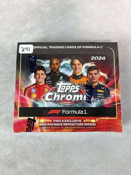 2024 Topps Chrome F1 Qualifying Lap Box sealed