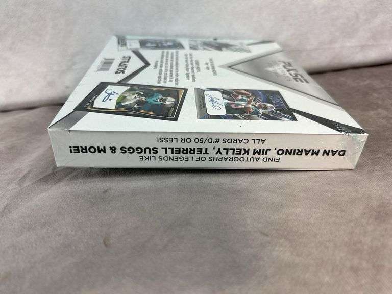 2025 Pulse Stratos Football Hobby Box sealed all #'d to /50 or less