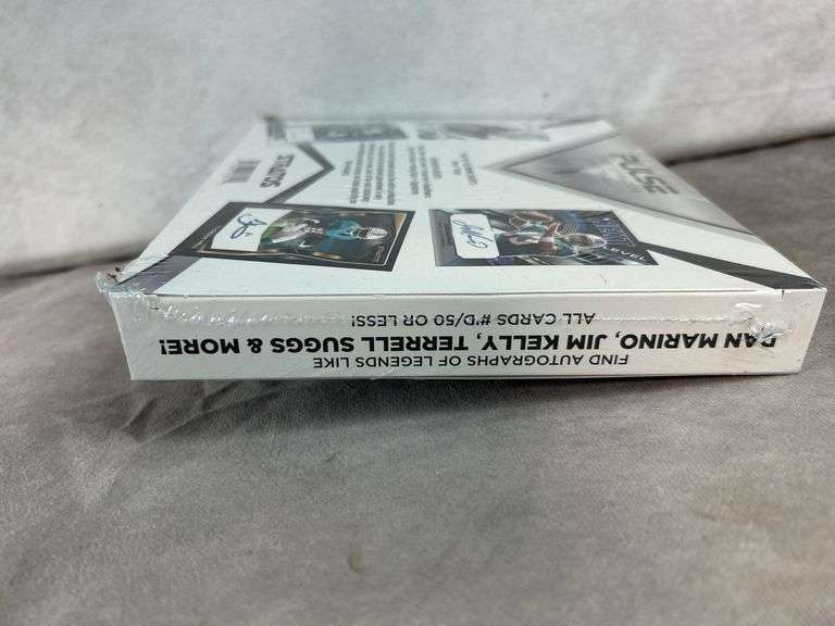 2025 Pulse Stratos Football Hobby Box sealed all #'d to /50 or less