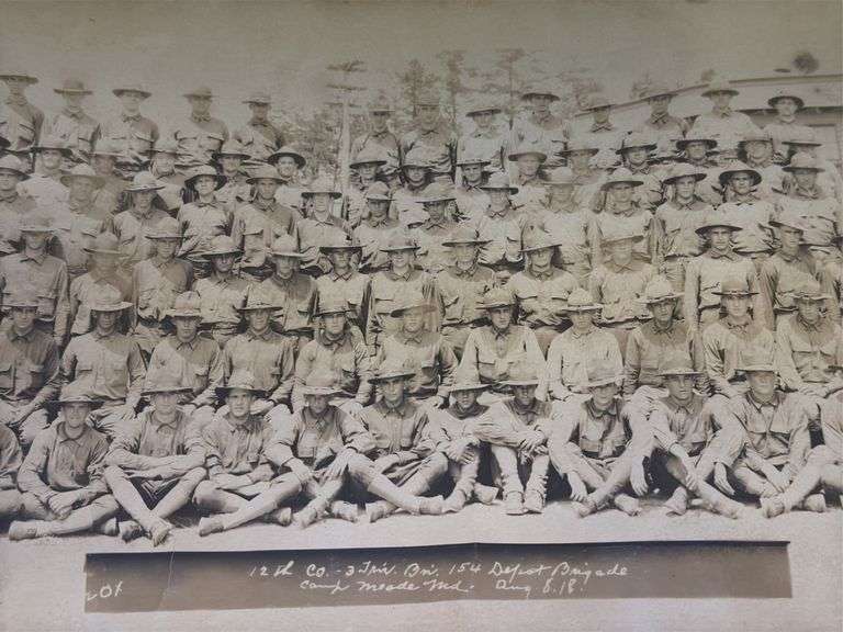 Assortment of Vintage Military Items