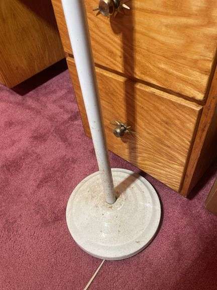 (4) table lamps & floor lamp