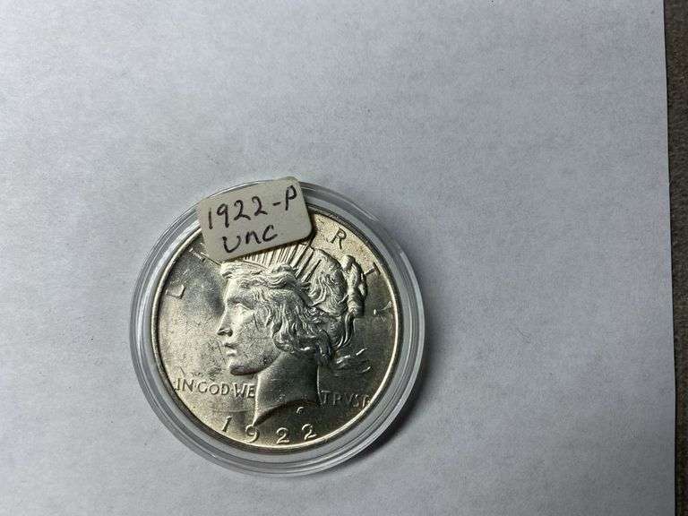 1922-P Peace Dollar