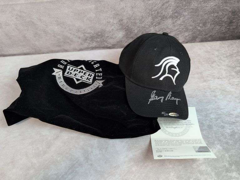 Gary Player signed hat w/display case, Upper Deck authenticated