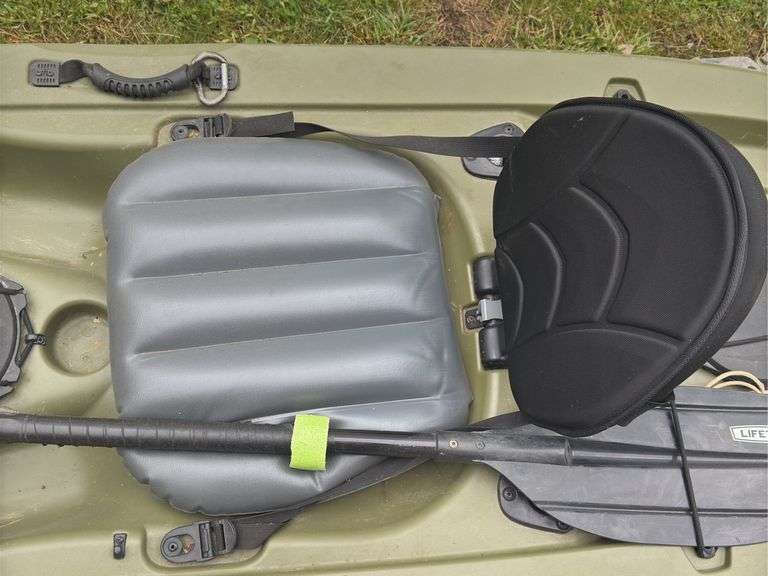 Lifetime Tamarack Plastic Canoe w/ Paddle