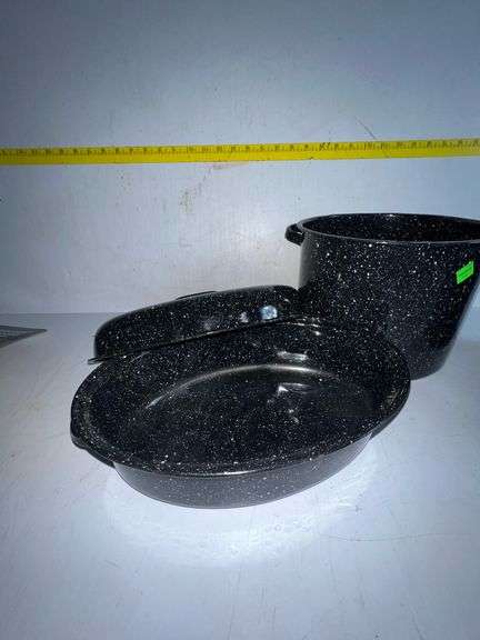 Granite Roasting Pan, Granite Stockpot