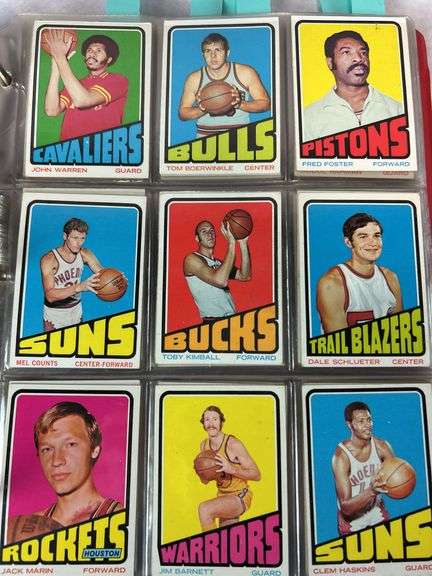 (225+) 1972-73 Topps Basketball Partial Set - with Stars & Hall of Famers