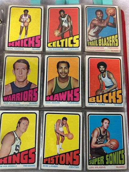 (225+) 1972-73 Topps Basketball Partial Set - with Stars & Hall of Famers