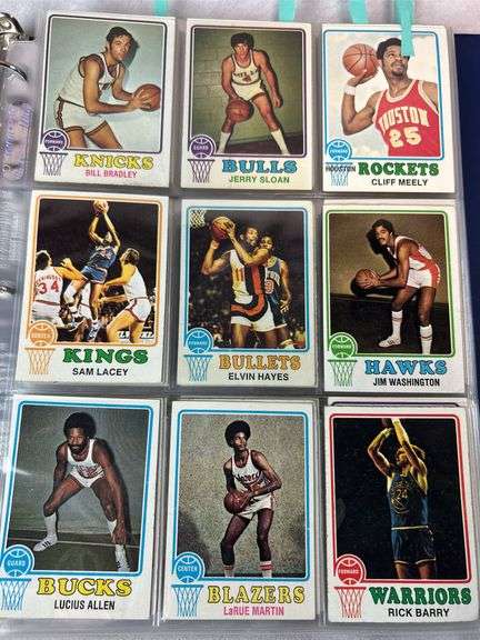 (225+) 1973-74 Topps Basketball Partial Set -