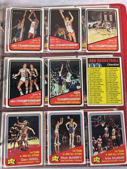 (225+) 1972-73 Topps Basketball Partial Set - with Stars & Hall of Famers