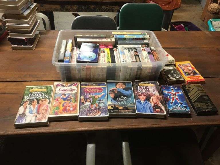 Large VCR Tape Lot