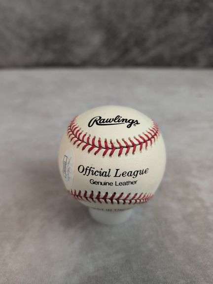 Tony Gwynn signed stat baseball 314/94, JSA