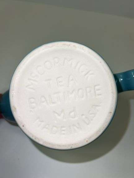 Vintage McCormick and Hall Ceramic Teapots