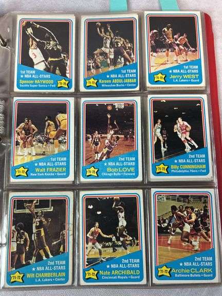 (225+) 1972-73 Topps Basketball Partial Set - with Stars & Hall of Famers