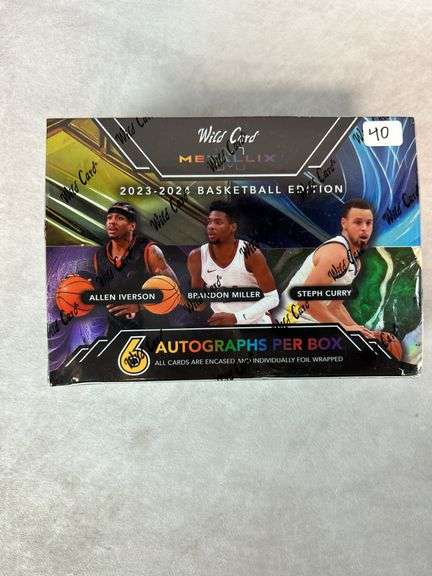 2023/24 Wild Card Metallix Basketball Hobby Box sealed