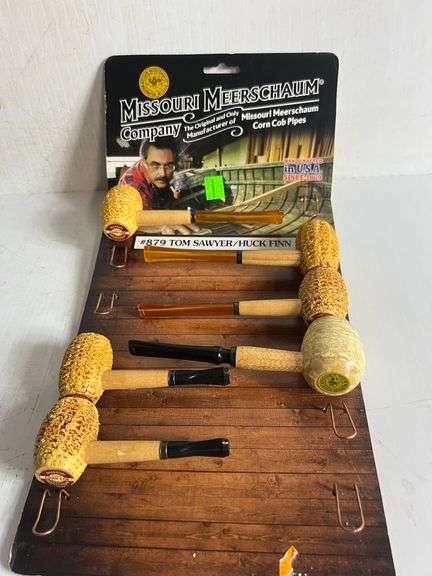 Missouri Meerschaum Corn Cobb Pipes