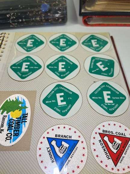 Assortment of Mining Stickers