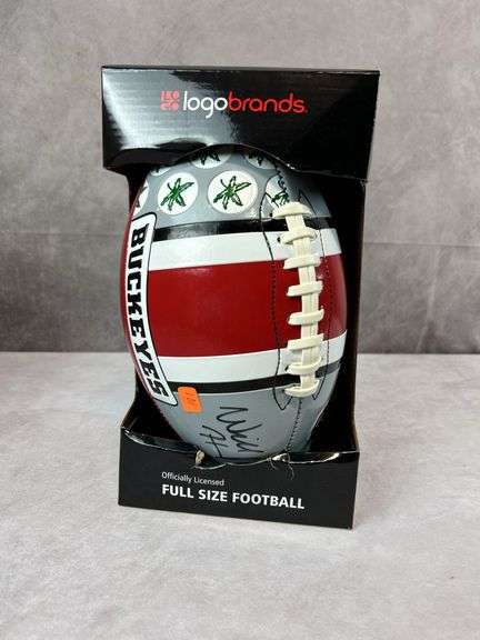 Will Howard signed Ohio State full size, full color football, PSA