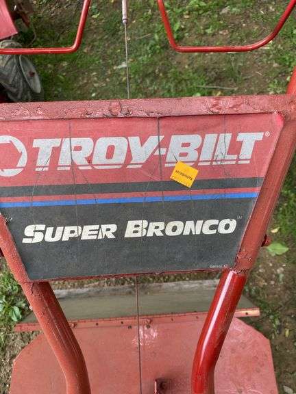 Troy Bilt Super Bronco 6.5HP Tiller