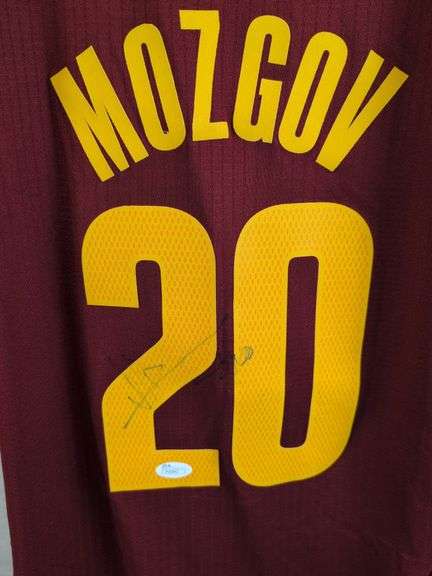 Timofey Mozgov signed Cavaliers Jersey Adidas Swingman
