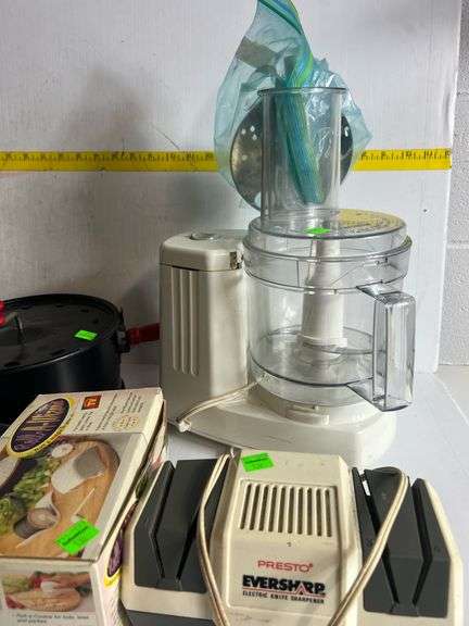 Electric Knife Sharpener, Mini Slicer, Chopper, Popcorn Popper, Steamer