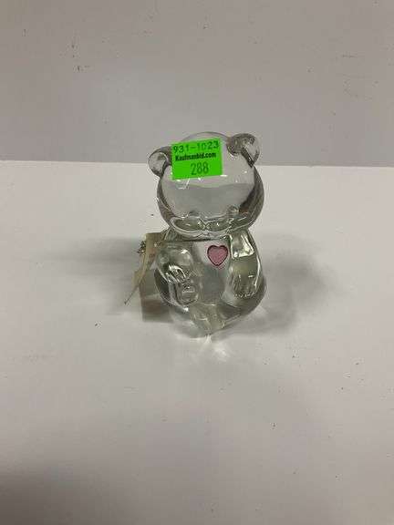 Fenton Glass Bear