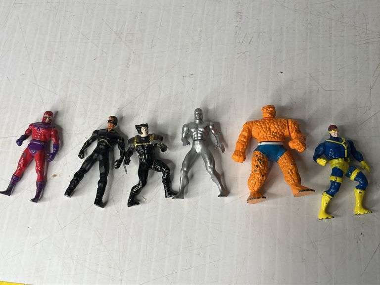 Die Cast Iron Superhero Figures
