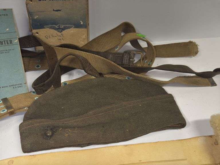 Assortment of Vintage Military Items