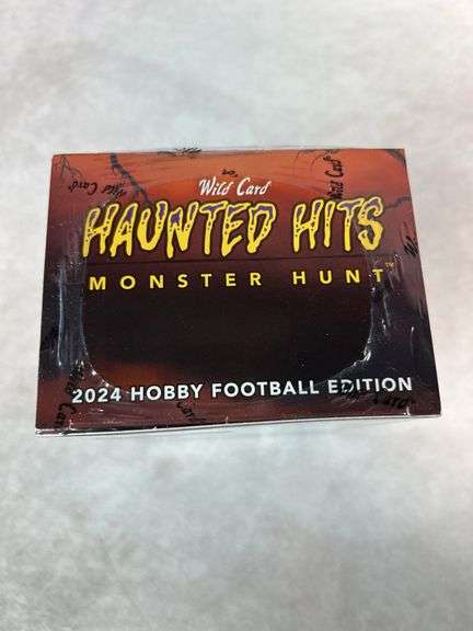 2024 Wild Card Football Haunted Hits Hobby Box sealed