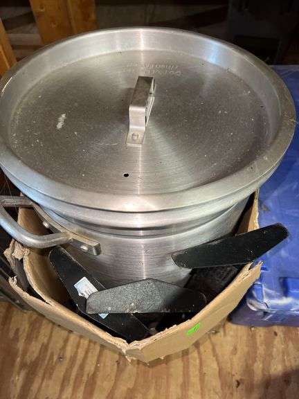 30qt Aluminum Stockpot