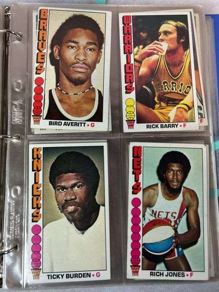 1976-77 Topps Basketball Near Complete Set