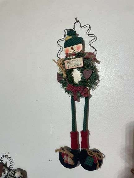(2) boxes of Christmas items including figurines, lamp, musicals and more