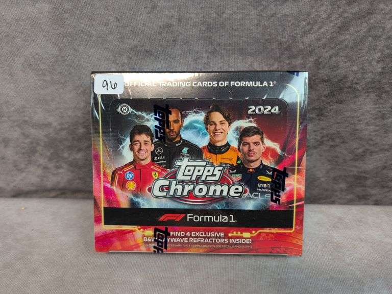 2024 Topps Chrome F1 Qualifying Lap Box sealed