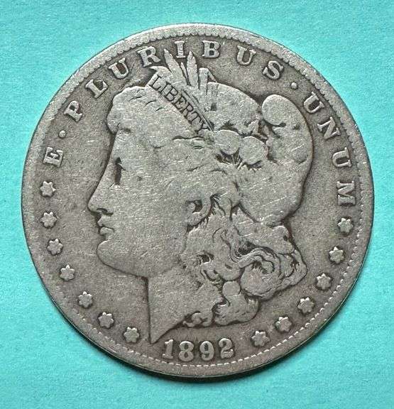 1892 Morgan Silver Dollar
