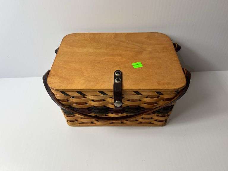 Woven Picnic Basket