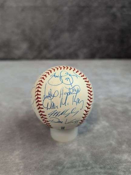 St. Louis Cardinals Team ball w/ Albert Pujlos plus many other Stars & Rookies, full letter JSA