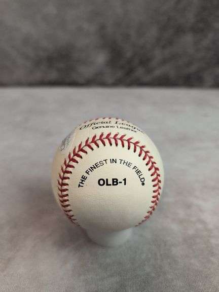 Tony Gwynn signed stat baseball 314/94, JSA