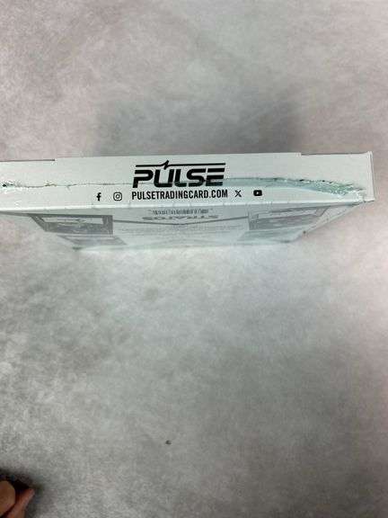 2025 Pulse Stratos Football Hobby Box sealed all #'d to /50 or less