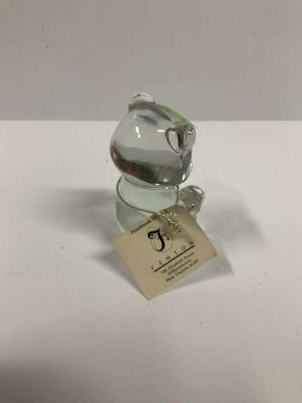Fenton Glass Bear