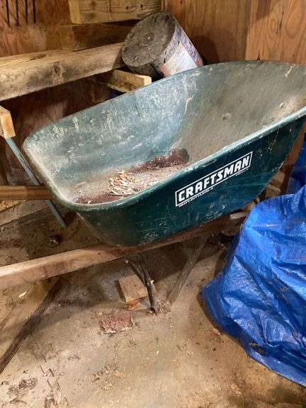 Craftsman Metal Wheelbarrow