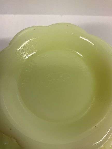 Fenton Hobnail Candle Holder, Fenton Mil Glass Pedestal Dish, Fenton Hobnail Sugar Bowl